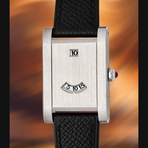 Cartier Cartier Tank à Guichets Collection Collection Privée Cartier Paris "No. 002"