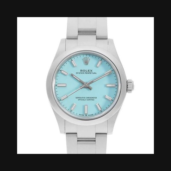 Rolex Oyster Perpetual31 277200 turquoise blue Random Number USED Boys (Unisex)