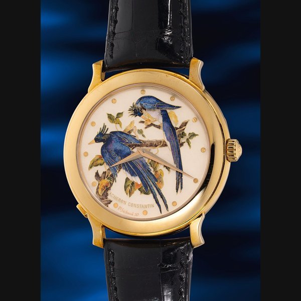 THE CONNOISSEUR Vacheron THE CONNOISSEUR Vacheron Constantin Ref. 43060-000J Audubon Birds of America - Columbia Jay