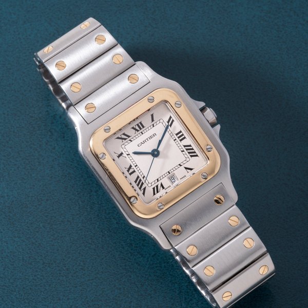 Cartier Cartier Santos de Cartier Galbée Two-Tone