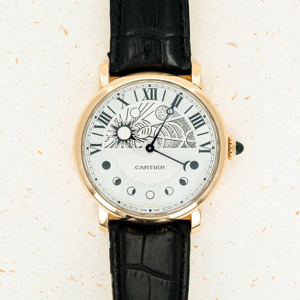Cartier Cartier Rotonde de Cartier 45 Day and Night 3674 18k Rose Gold