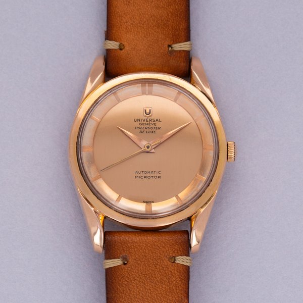 Universal Geneve Universal Geneve Polerouter De Luxe 10357-1 18k RG · 10357-1