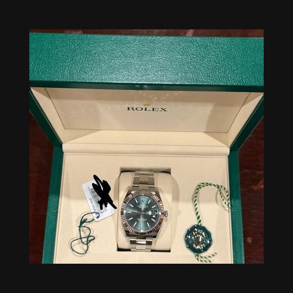 Rolex Rolex Datejust41 Rolex Datejust 41 Mint Green Dial (Ref. 126334-0027) Fluted