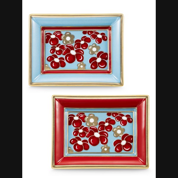 PATEK PHILIPPE, TWO PORCELAIN DISHES