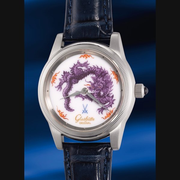 THE CONNOISSEUR Glash THE CONNOISSEUR Glashütte Original Ref. 49-08-07-13-06 Mingdragon Purple · 49-08-07-13-06