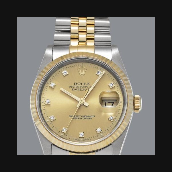 Rolex Rolex Datejust16233GX | Diamonds | Date | Box&Papers | 1 year warranty