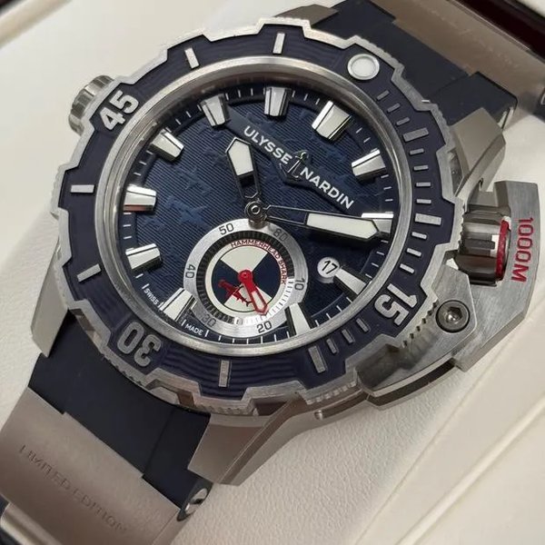 Ulysse Nardin Ulysse Nardin Hammerhead Shark
Diver Deep Dive (Limited Edition) New Full Set Warranty