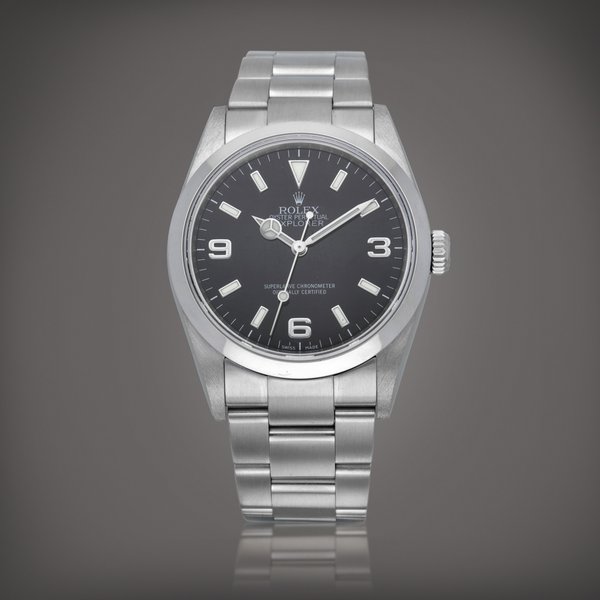 Rolex Explorer, Reference 114270 | A stainless steel wristwatch with bracelet | Circa 2007
