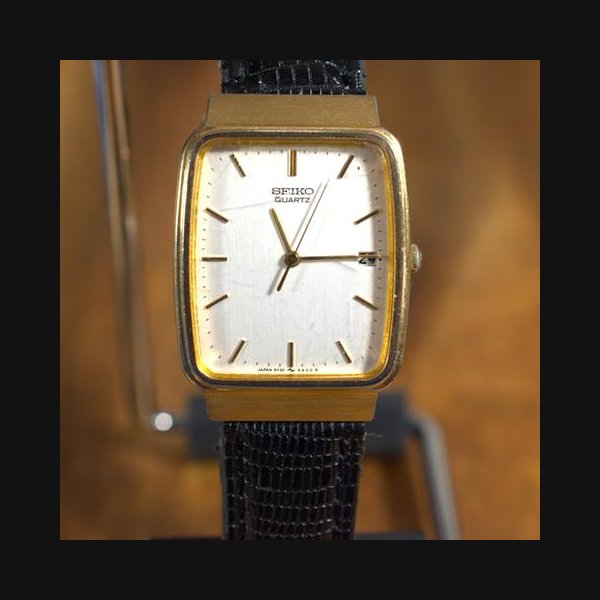 Seiko5Y32 TONNEAU - DATE - WHITE DIAL Ref. TP-1265