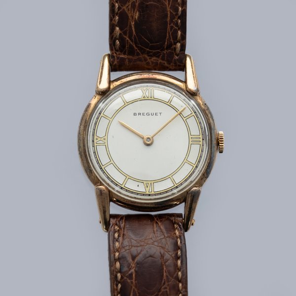 Breguet Breguet Vintage Manual Wind Mirror Track Dial 18k YG