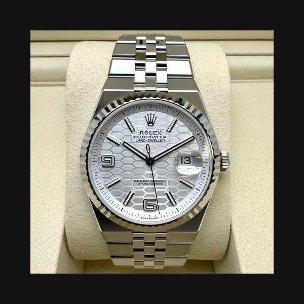 Rolex Land-Dweller40 2026 Land-Dweller Steel Jubilee White Dial Ref. 127334