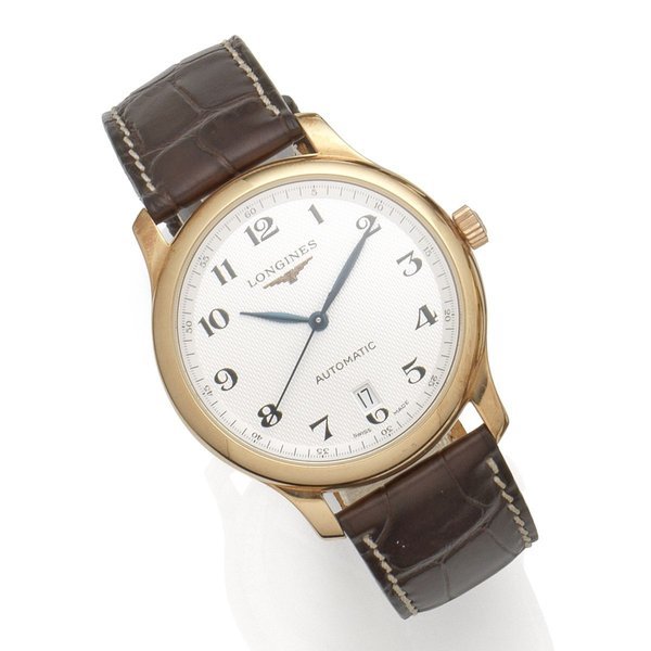 Longines Longines. An 18K rose gold automatic calendar wristwatch Master Collection, Ref:L2 628 8 783, Case No.33019129, Circa 2012