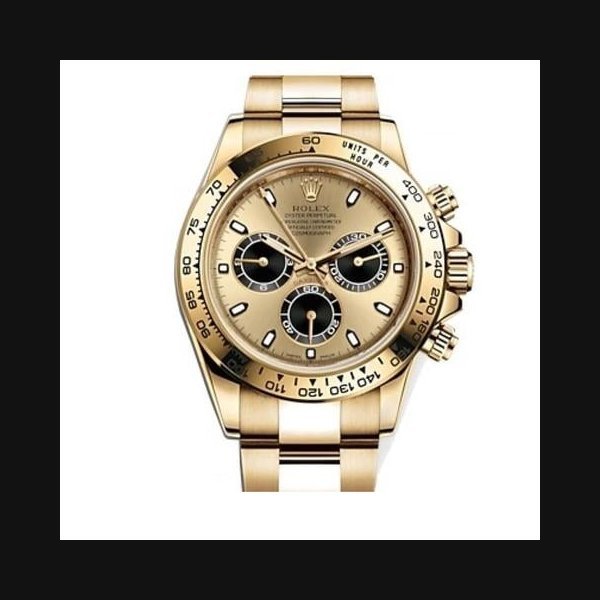 Rolex Rolex DaytonaYellow Gold Cosmograph Daytona 40 Watch - Champagne And Index Dial 116508