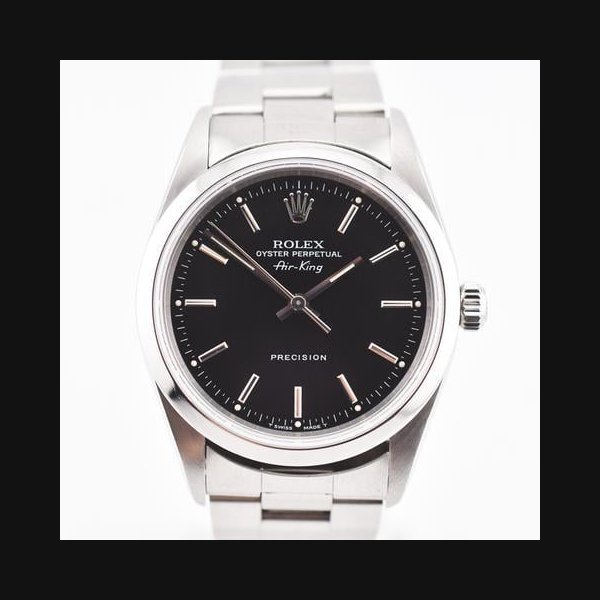 Rolex Rolex Air King14000 – Black Dial – Serviced & Polished