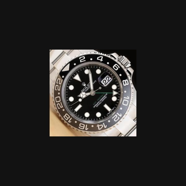 rolex Rolex GMT-Master II2008 Rolex Gmt Master II 116710ln Black Dial Ceramic Steel Oyster Band Watch
