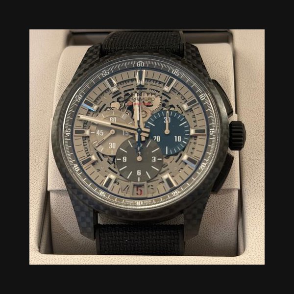 Zenith Zenith El Primero LightweightSkeleton Carbon Fiber limited 250 pcs
