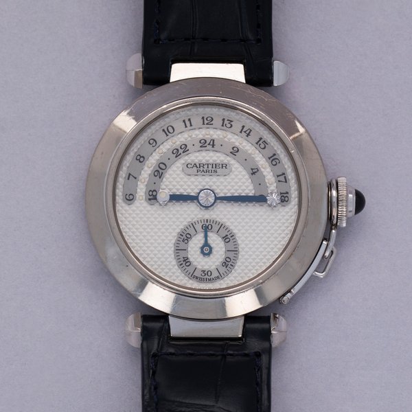 Cartier Cartier Pasha de Cartier Jour et Nuit Heure Sautante 2417 18k WG