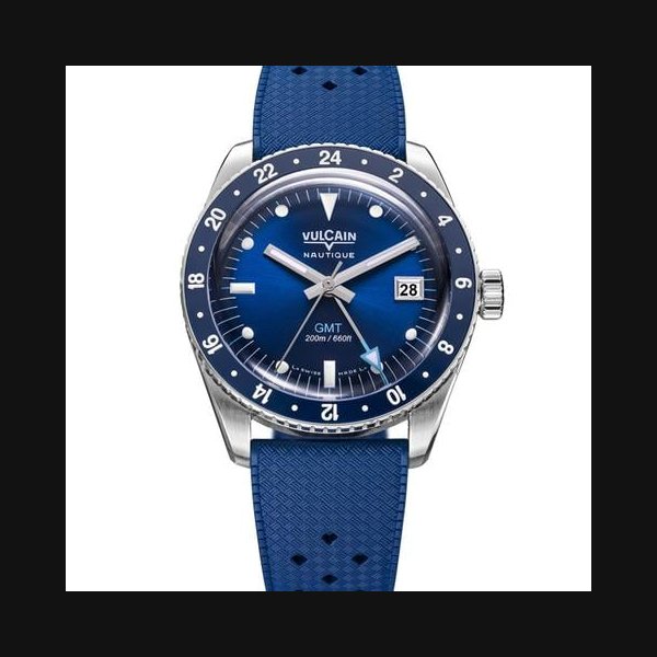 VulcainSkindiver GMT - Blue Limited to 100 pieces Ref. 680174B37.BAR254