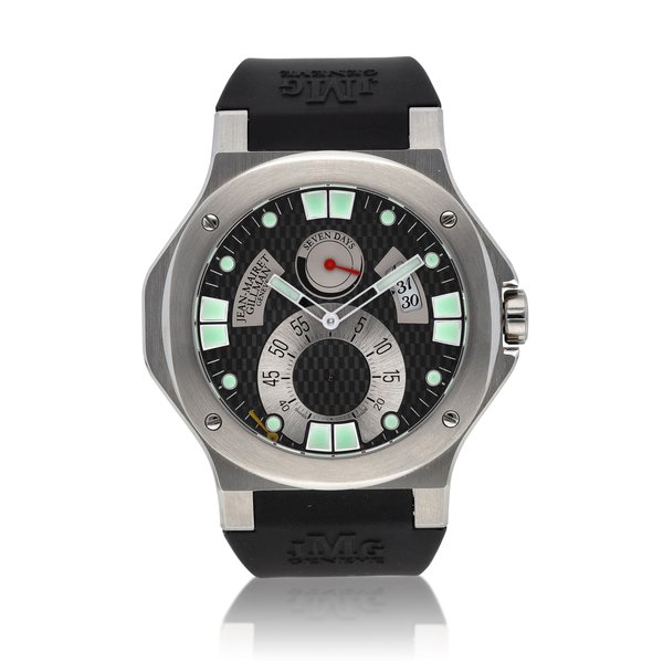 Jean-Mairet & Gillman Lady Sport GMT | Stainless steel multi time zone wristwatch | Circa 2005