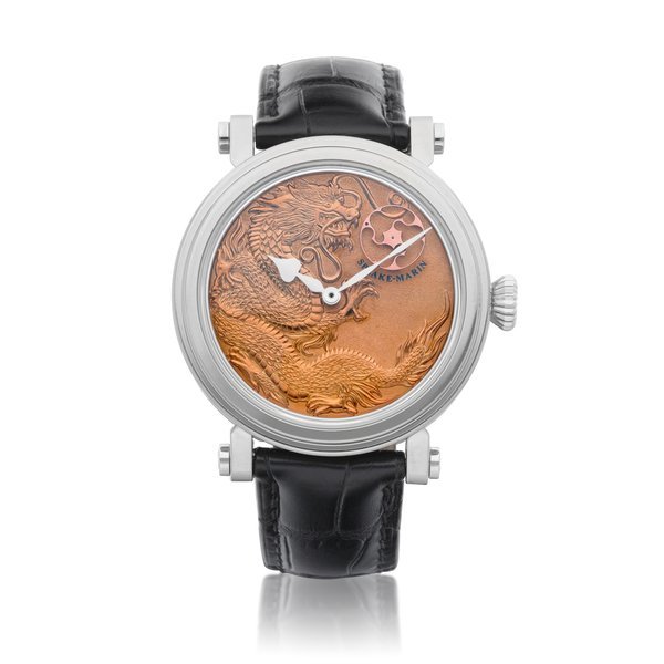 Speake Marin Dragon Gold, Reference 414206310 | A limited edition titanium wristwatch, Circa 2019 | Dragon Gold 型號414206310 | 限量版鈦金屬腕錶，約2019年製 · 414206310
