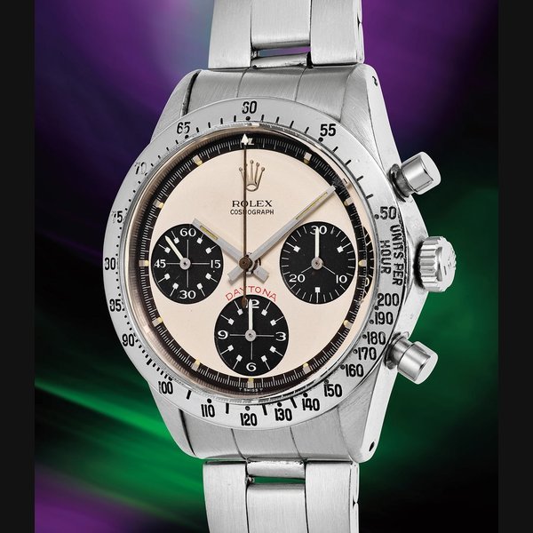 Rolex Rolex Ref. 6262; inside caseback additionally stamped 6239 Cosmograph Daytona “Paul Newman”
