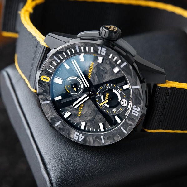 Ulysse Nardin Marine Diver X 300M Cape Horn Limted Edition Titanium Carbon Black 1183-170 Ref. 1183-170/92-CAP