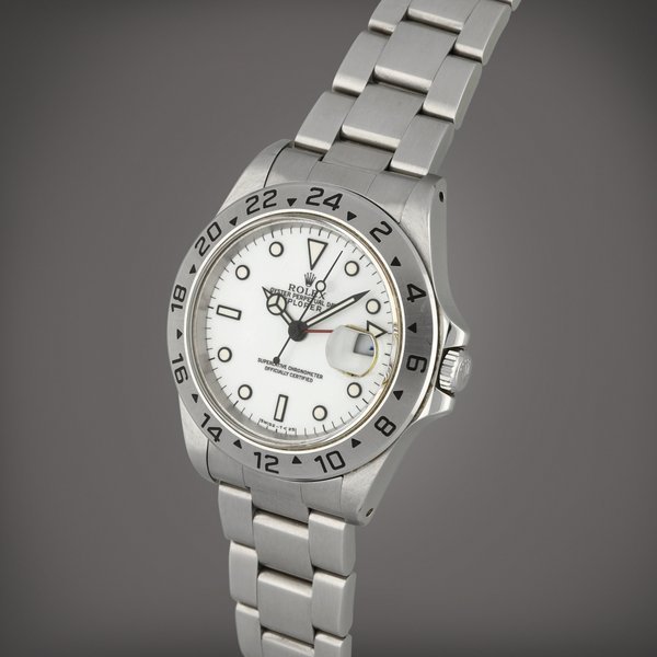 Rolex Explorer II, Reference 16570 | A stainless steel dual time zone wristwatch with date, 24 hour indication and bracelet | Circa 1997 · 16570