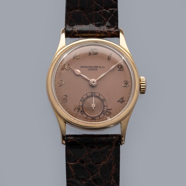 Patek Philippe Patek Philippe Calatrava 96 18K RG "Pink on Pink Breguet Dial" with Extract from the Archives · 96R