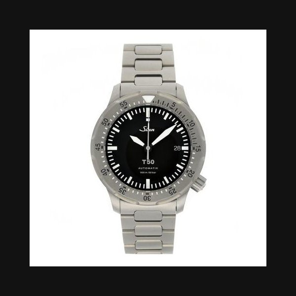 Sinn SinnT50 41mm Ref. 1052.010 Black Dial Titan 2023 Full Set UNWORN