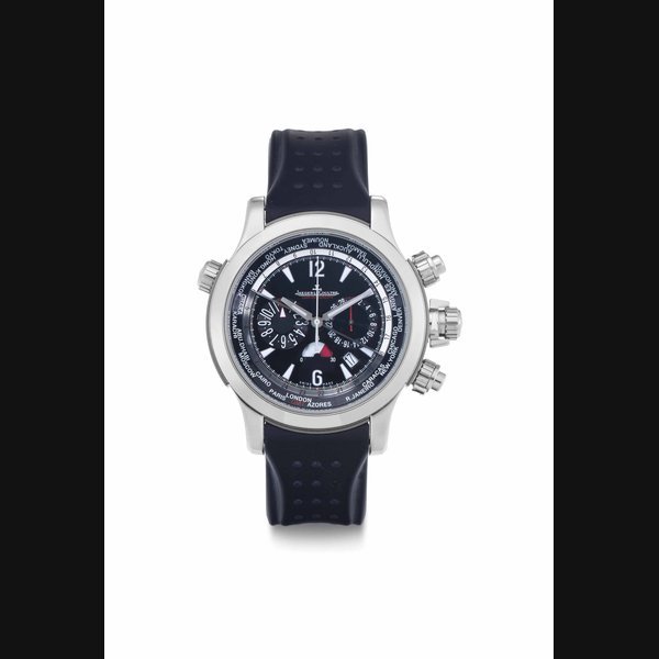 Jaeger-Lecoultre Jaeger-LeCoultre. A Limited Edition Stainless Steel Automatic World Time Chronograph Wristwatch with Date Display SIGNED JAEGER-LECOULTRE, MASTER COMPRESSOR, EXTREME WORLD CHRONOGRAPH, NO. 1939, REF. 150.8.22, CIRCA 2006