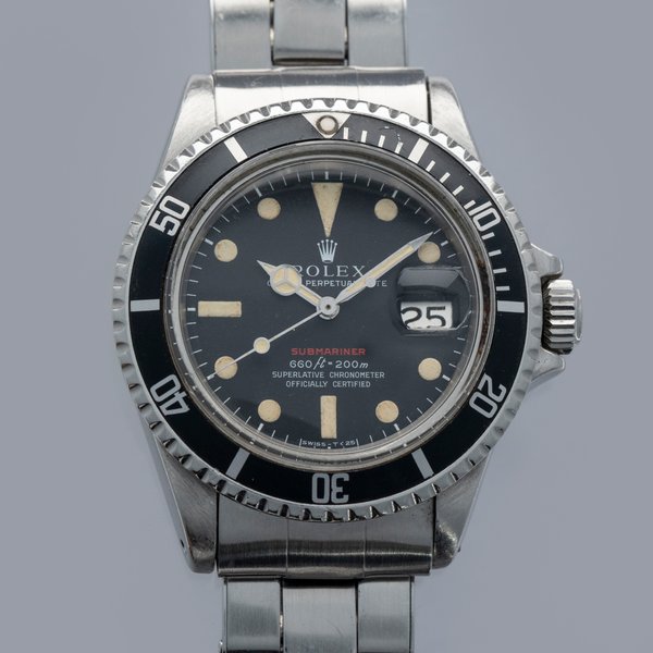 Rolex Red Submariner 1680 MK 5 Dial