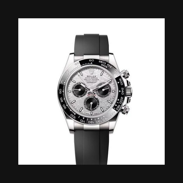 Rolex Rolex DaytonaNEW 2026 Meteorite Dial Black Rubber Oysterflex Bracelet