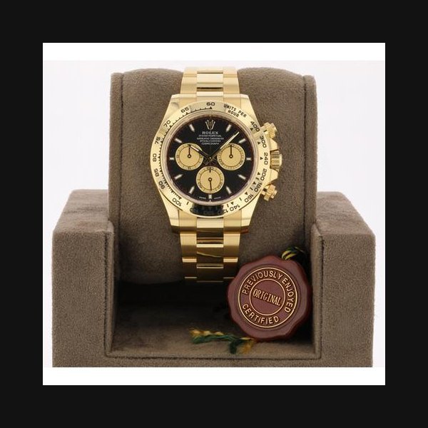 Rolex Rolex DaytonaCosmograph Daytona Yellow Gold Black Paul Newman