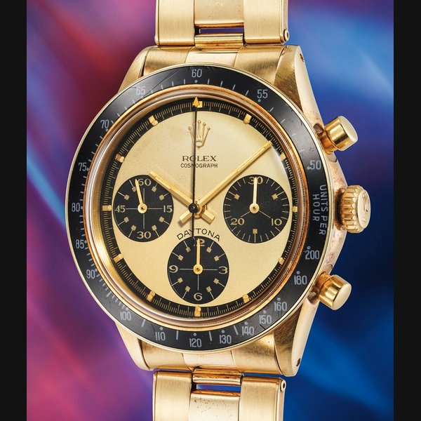 Rolex Ref. 6241 inside caseback stamped 6241 Paul Newman "Champagne"