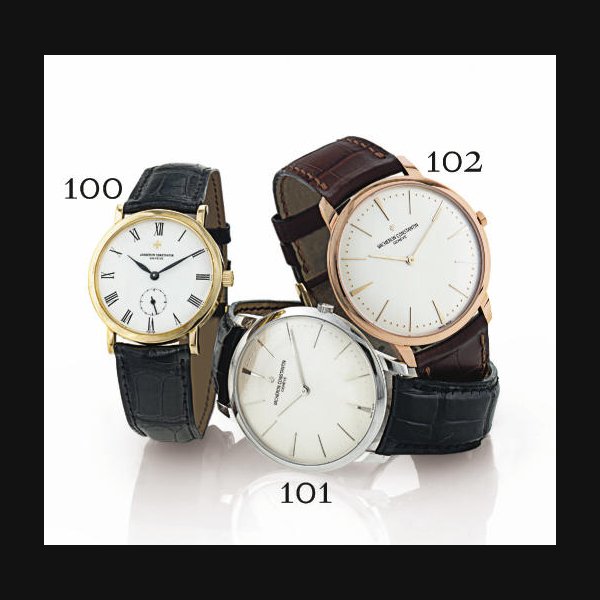 VACHERON CONSTANTIN. AN OVERSIZED 18K PINK GOLD WRISTWATCH SIGNED VACHERON CONSTANTIN, GENEVE, "PATRIMONY GRANDE TAILLE", MOVEMENT NO. 978964, CASE NO. 810872, REF. 81180, CIRCA 2006