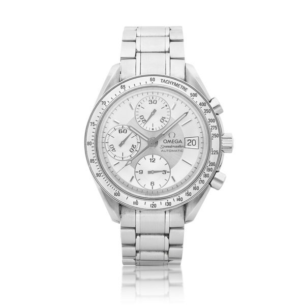 Omega Reference ST 175.0083 Speedmaster | A stainless steel chronograph wristwatch with date and bracelet, Circa 1995