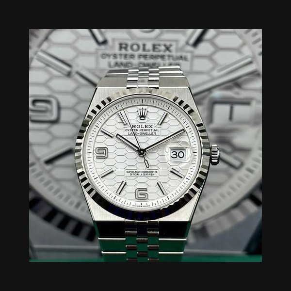 Rolex Rolex Land-Dweller40 2026 Full Set Like New Ready to Ship 40mm WG Honey Comb