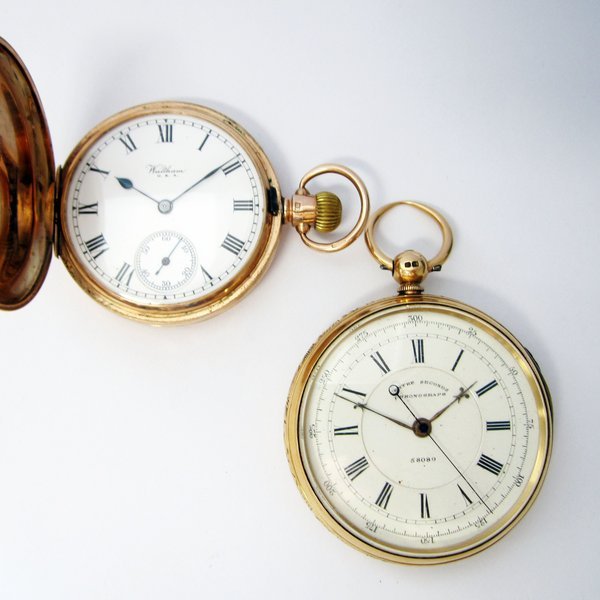 Waltham A group lot of two pocket watches (AF)