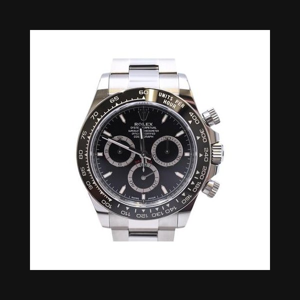 Rolex DaytonaStainless Steel Black Dial 126500LN
