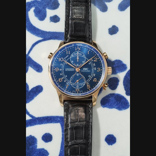 IWC IWC Ref. IWIW371215 Portuguieser Chronograph Rattrapante "Boutique Milano" · IWIW371215