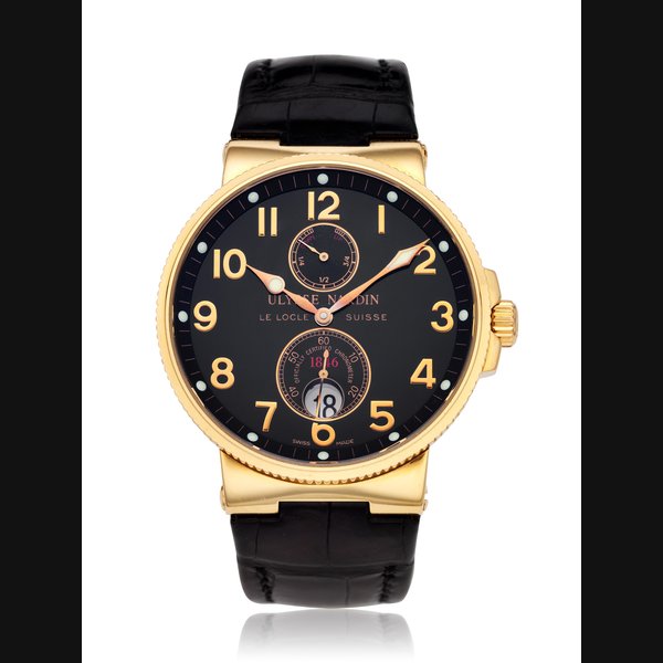 ULYSSE NARDIN, 18K MARINE, REF. 266-66