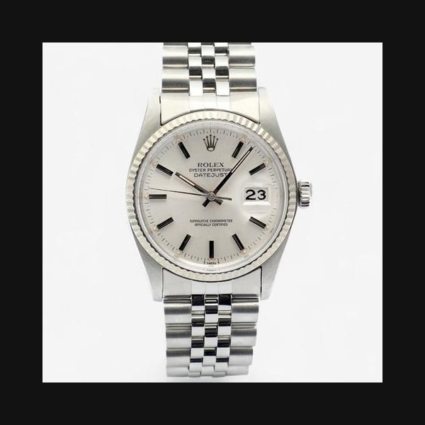 RolexDatejust 36 Original Dial 16014 Vintage Men's Steel Watch 1979 [U]