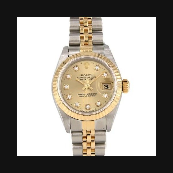 Rolex Rolex Lady-Datejust[Unserviced - Value Price] Rolex Datejust 69173G SSxYG Mechanical Automatic W-serial nu...