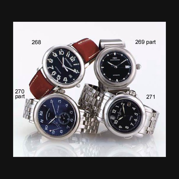 Eberhard. A Stainless Steel 8-Day Wristwatch with Power Reserve and Bracelet SIGNED EBERHARD & CO., "8 JOURS", CASE NO. 21017, REF. 5971, CIRCA 2000