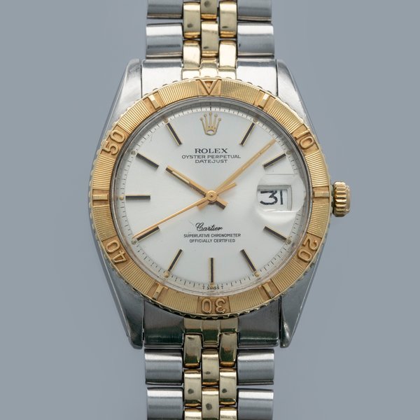 Rolex Rolex Datejust Thunderbird 1625 Two-Tone Retailed by Cartier 