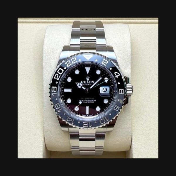 Rolex Rolex GMT-Master II2026 GMT-Master II "Bruce Wayne" Steel Black Dial
