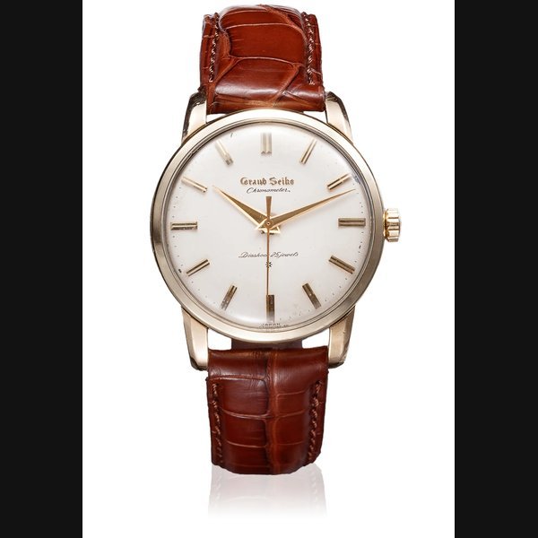 Seiko SEIKO REF J14070, "GRAND SEIKO" FIRST MODEL, 14K GOLD FILLED | Important Modern & Vintage Timepieces. | Hong Kong, October 27th, 2018 · J14070
