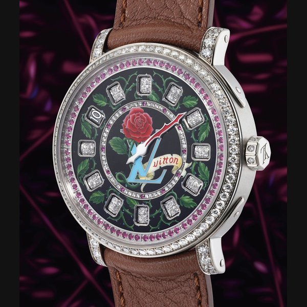 Louis Vuitton Louis Vuitton Ref. Q5EG9 Escale Spin Time · Q5EG9