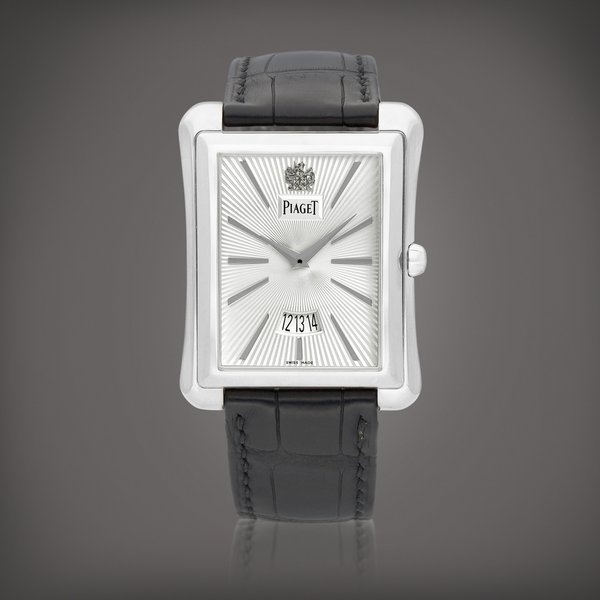 Piaget Emperador XL, Reference P10446 | A white gold wristwatch with date, Circa 2017 | 伯爵 | Emperador XL 型號P10446 | 白金腕錶，備日期顯示，約2017年製 · P10446
