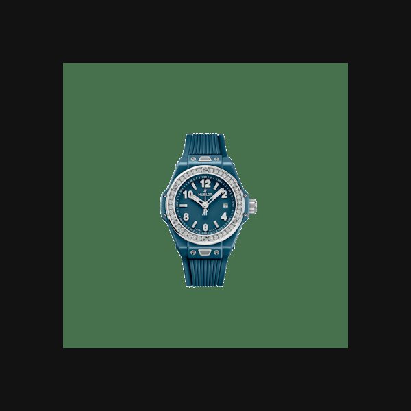 Hublot Big Bang One Click Petrol Blue Ceramic Diamonds